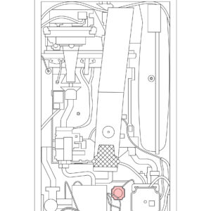 176473 - IDEAL - Logic - Combi 30 ESP1 - Flow Sensor and Turbine Kit